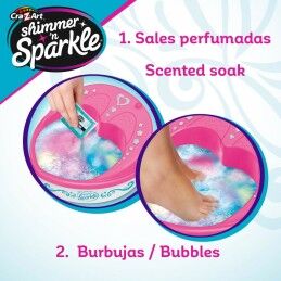Cra-Z-Art|Kit de Design de Unhas Cra-Z-Art Spa de pedicura (3 Unidades)