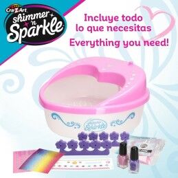 Cra-Z-Art|Kit de Design de Unhas Cra-Z-Art Spa de pedicura (3 Unidades)
