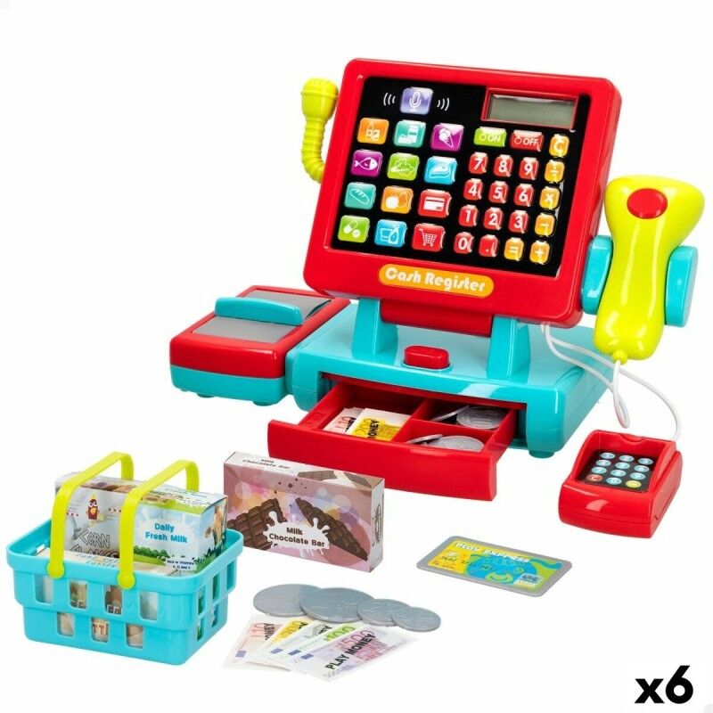 PlayGo|Caixa Registadora de Brincar PlayGo 31 x 22 x 14,5 cm 6 Unidades PlayGo|Caixa Registadora de Brincar PlayGo 31 x 22 x 14,5 cm 6 Unidades