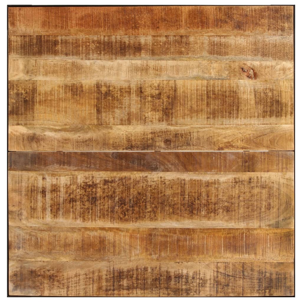 vidaXL Mesa de jantar 110x110x76 cm madeira de mangueira maciça