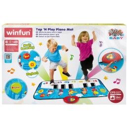 Winfun|Piano de brincar Winfun 90 x 0,5 x 38 cm Azul animais (6 Unidades)