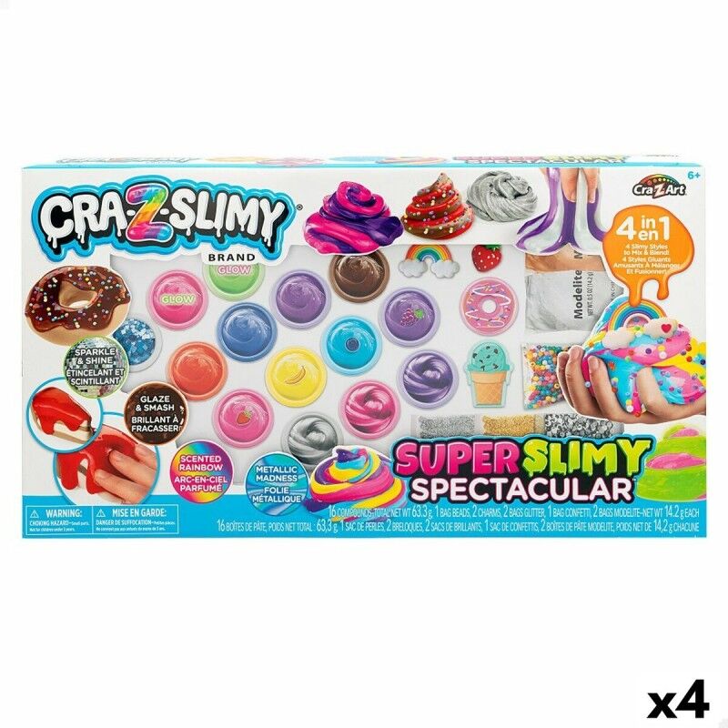 Cra-Z-Art|Slime Cra-Z-Art (4 Unidades)