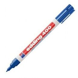 Edding|Rotulador permanente Edding 400-03 Azul 1 mm (10 Unidades)