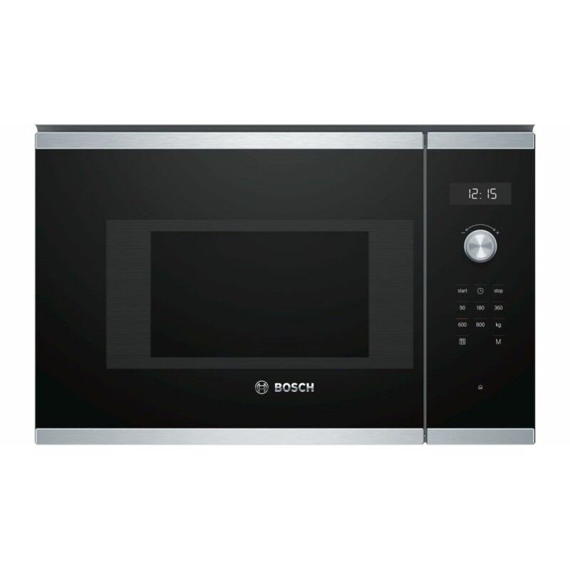 BOSCH|Microondas BOSCH BFL524MS0 Preto/Prateado 800 W BOSCH|Microondas BOSCH BFL524MS0 Preto/Prateado 800 W