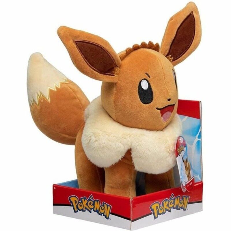 Pokémon|Peluche Pokémon Eevee 30 cm Castanho
