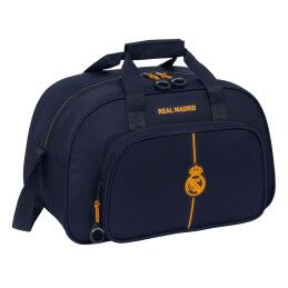 Real Madrid C.F.|Saco de Desporto Real Madrid C.F. Azul Marinho 40 x 24 x 23 cm