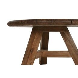 Home ESPRIT|Jogo de 3 mesas Home ESPRIT Teca 80 x 80 x 43 cm