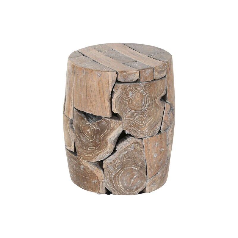 Home ESPRIT|Mesa de apoio Home ESPRIT Natural 40 x 40 x 45 cm Home ESPRIT|Mesa de apoio Home ESPRIT Natural 40 x 40 x 45 cm