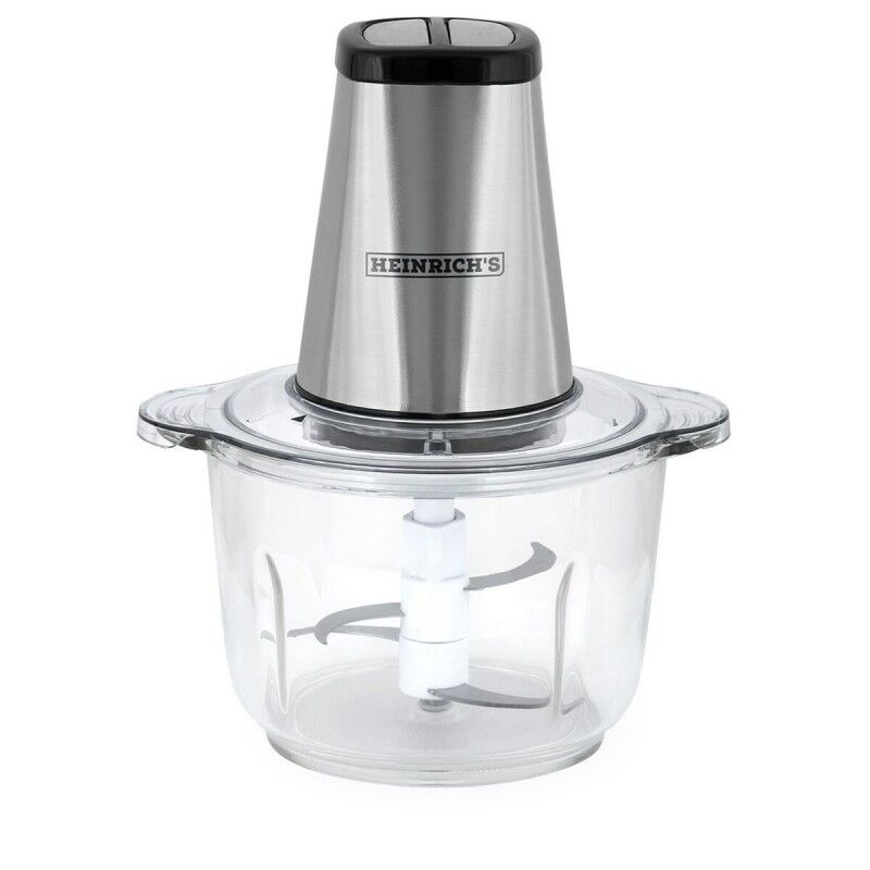 Heinrich's|Picadora Heinrich's HMZ 8850 Prateado Aço 500 W 2 L Heinrich's|Picadora Heinrich's HMZ 8850 Prateado Aço 500 W 2 L