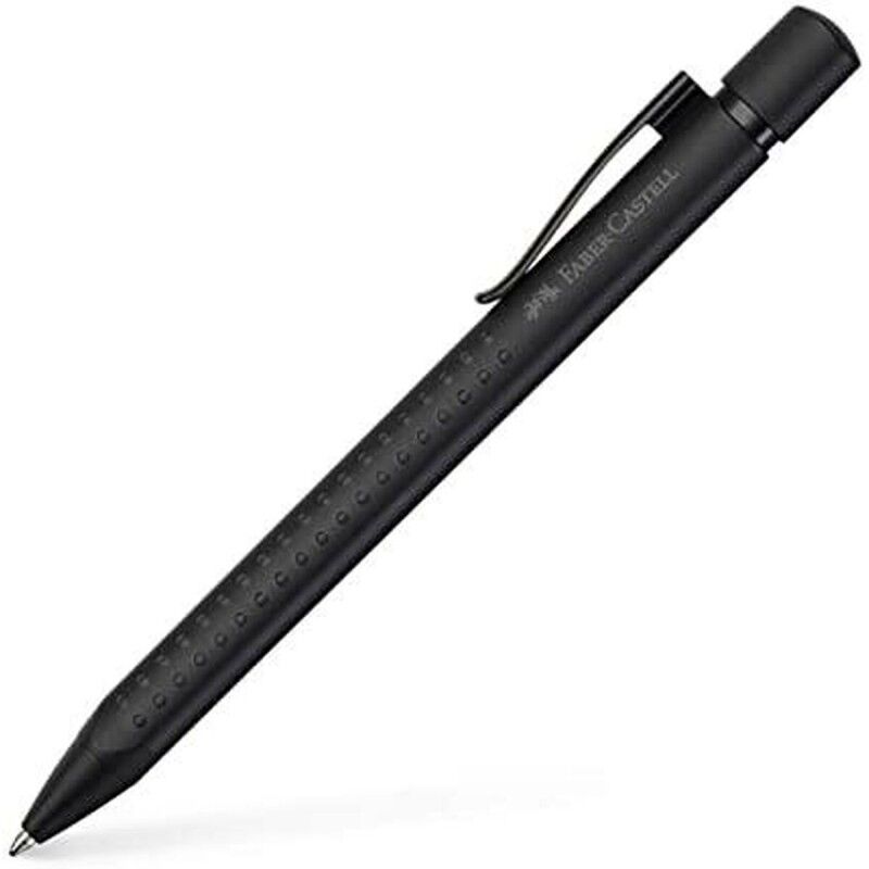 Faber-Castell|Caneta Faber-Castell Preto (5 Unidades)