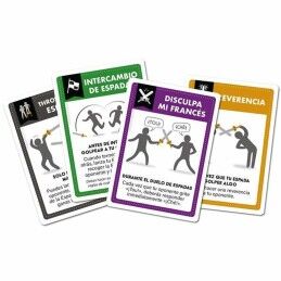 Asmodee|Jogo de Mesa Asmodee Vamos a pegarnos con espadas de mentira