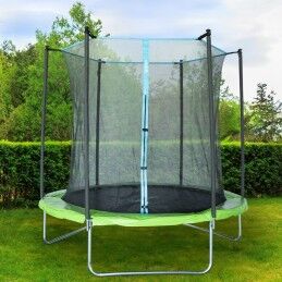 Aktive|Cama Elástica Infantil com Rede de Segurança Aktive 244 x 239 x 244 cm Ø 244 cm