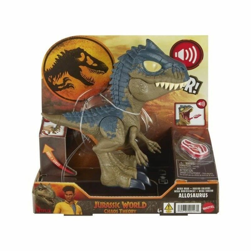 Jurassic World|Dinossauro Jurassic World Chomp Chomp-Allosaurus HVB45 Dinossauro Som 2 Peças Jurassic World|Dinossauro Jurassic World Chomp Chomp-Allosaurus HVB45 Dinossauro Som 2 Peças