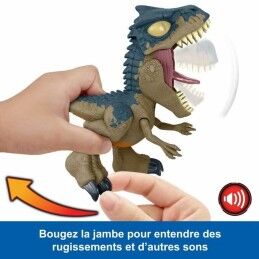 Jurassic World|Dinossauro Jurassic World Chomp Chomp-Allosaurus HVB45 Dinossauro Som 2 Peças