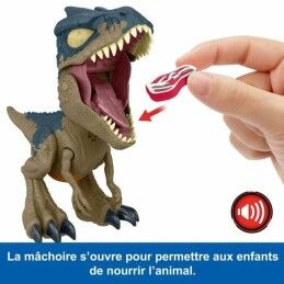 Jurassic World|Dinossauro Jurassic World Chomp Chomp-Allosaurus HVB45 Dinossauro Som 2 Peças