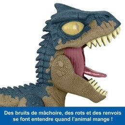 Jurassic World|Dinossauro Jurassic World Chomp Chomp-Allosaurus HVB45 Dinossauro Som 2 Peças