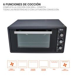 TM Electron|Forno de convecção TM Electron 45 L 45 L 200ºC