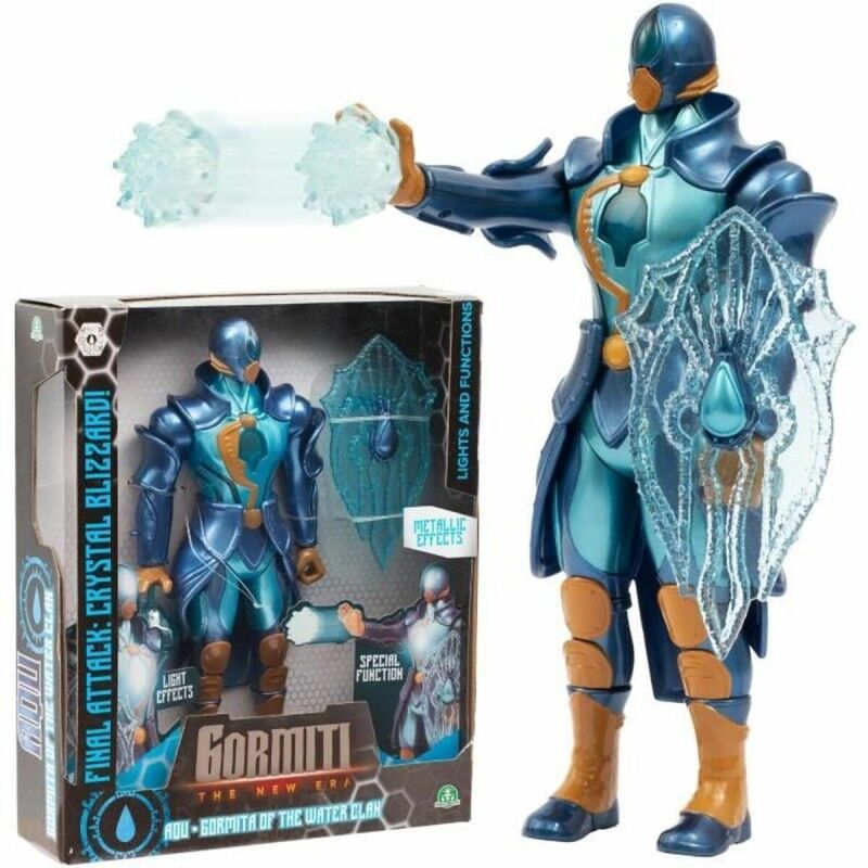 Gormiti|Figura articulada Gormiti Aqu 27 cm Gormiti|Figura articulada Gormiti Aqu 27 cm