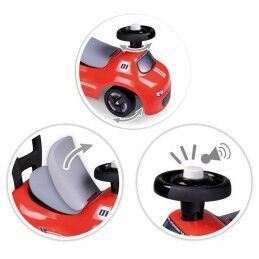 Smoby|Andarilho Smoby Preto Vermelho 2 em 1