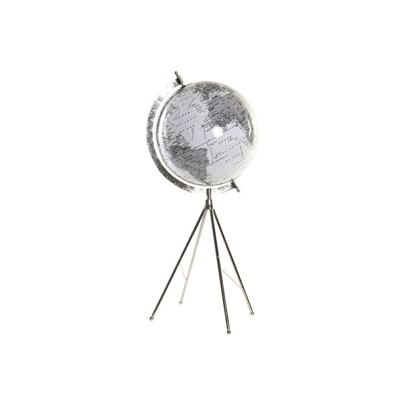 DKD Home Decor|Globo Terrestre DKD Home Decor Branco Metal Plástico 27 x 25 x 61 cm DKD Home Decor|Globo Terrestre DKD Home Decor Branco Metal Plástico 27 x 25 x 61 cm