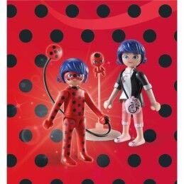 Playmobil|Playset Playmobil 71336 Miraculous: Marinette & Ladybug 16 Peças