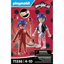Playmobil|Playset Playmobil 71336 Miraculous: Marinette & Ladybug 16 Peças