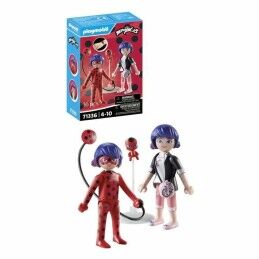 Playmobil|Playset Playmobil 71336 Miraculous: Marinette & Ladybug 16 Peças