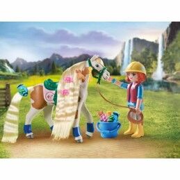 Playmobil|Playset Playmobil 71639 Ellie with horse 33 Peças