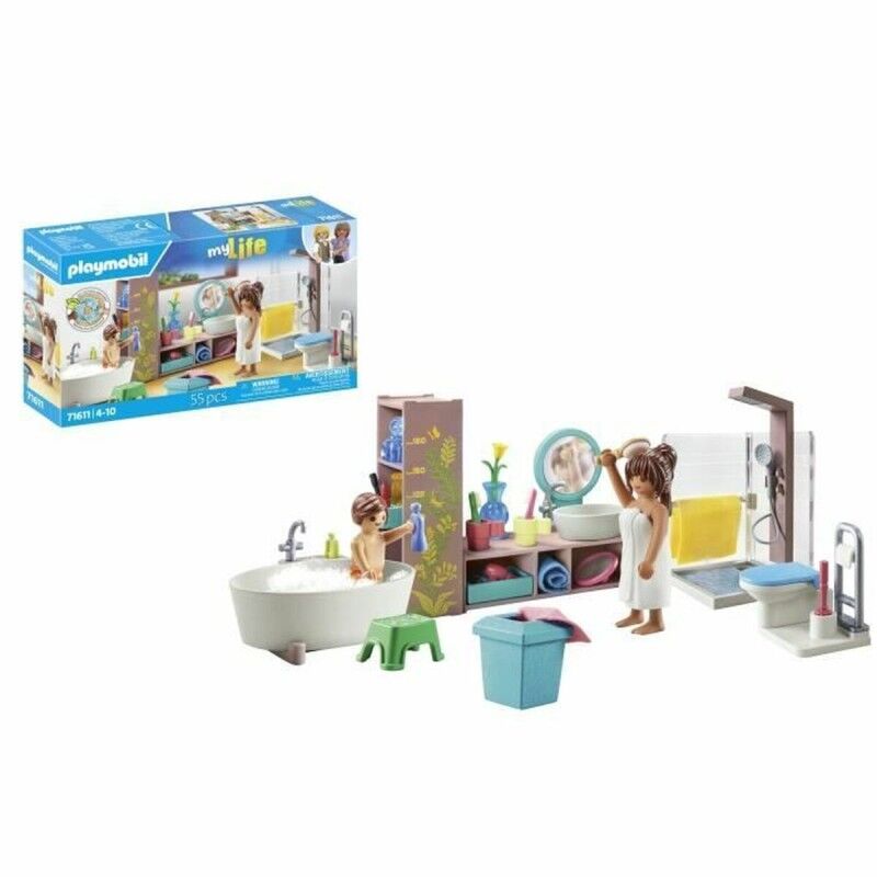 Playmobil|Playset Playmobil 71611 - Bathroom bathtub 55 Peças Playmobil|Playset Playmobil 71611 - Bathroom bathtub 55 Peças