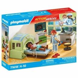 Playmobil|Playset Playmobil 71618 - Patient Medical Scanner 29 Peças