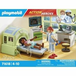 Playmobil|Playset Playmobil 71618 - Patient Medical Scanner 29 Peças