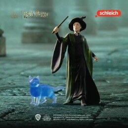Harry Potter|Boneco Harry Potter Sleich 42682 Professor McGonagall and her Patronus