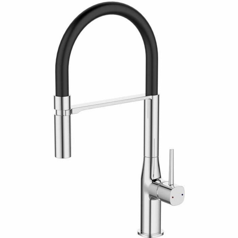 Rousseau|Kitchen Tap Rousseau ILO Preto Cinzento Prateado