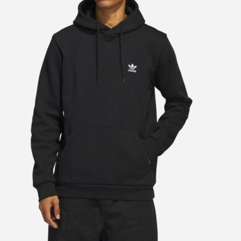 Polar com Capuz Homem Adidas ESSENTIAL HOODY IA4898 Preto