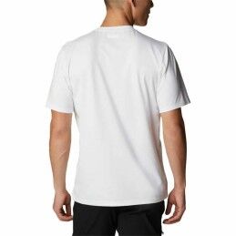 Columbia|Camisola de Manga Curta Homem Columbia Sun Trek Branco Homem