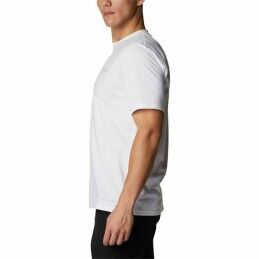 Columbia|Camisola de Manga Curta Homem Columbia Sun Trek Branco Homem