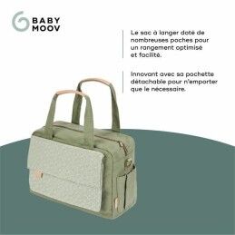 Babymoov|Bolsa para Troca de Fraldas Babymoov Abstract Verde