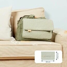 Babymoov|Bolsa para Troca de Fraldas Babymoov Abstract Verde