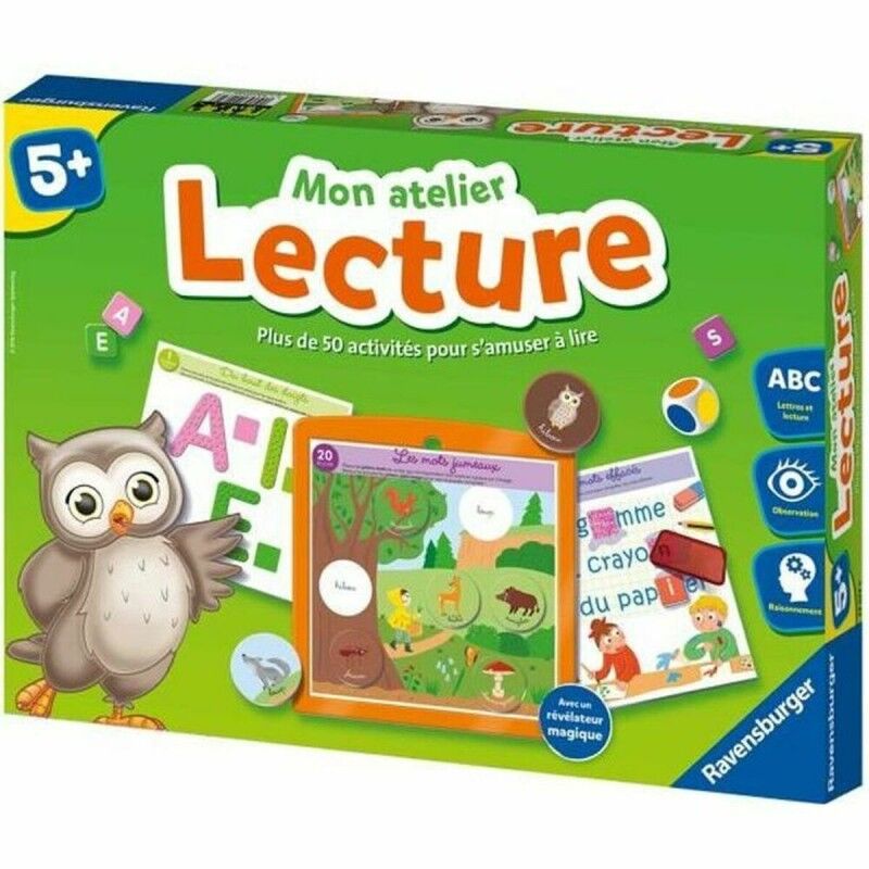 Ravensburger|Jogo Educativo Ravensburger My Workshop Reading