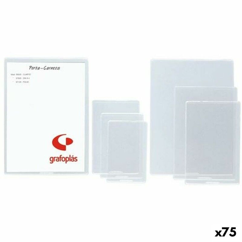 Grafoplas|Capa Grafoplas Transparente PVC (75 Unidades) Grafoplas|Capa Grafoplas Transparente PVC (75 Unidades)
