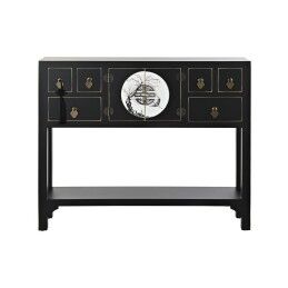 Versa|Mesa de apoio Versa Preto 120 x 73 x 120 cm
