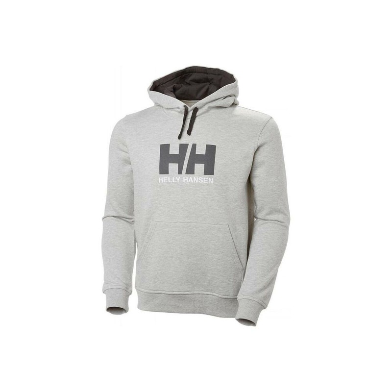 Polar com Capuz Homem HH LOGO Helly Hansen 33977 949 Cinzento