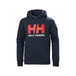 Polar com Capuz Criança HH LOGO HOODIE 2.0 Helly Hansen 41677 597 Azul Marinho