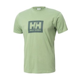 Camisola de Manga Curta Homem HH BOX T Helly Hansen 53285 406 Verde