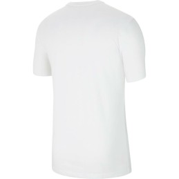 Camisola de Manga Curta Homem DF PARK20 SS TOP CW6936 Nike 100 Branco