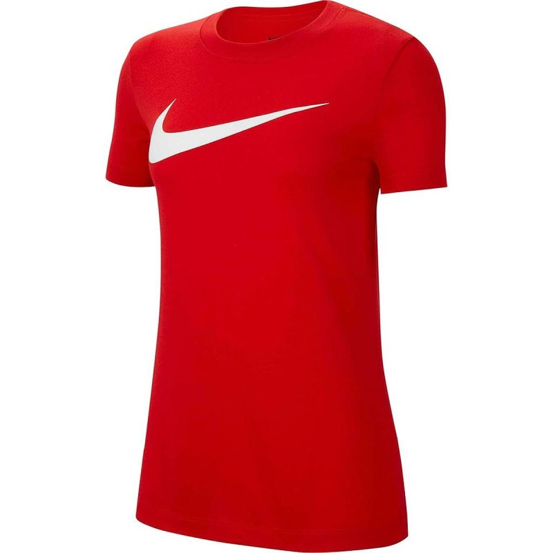 Camisola de Manga Curta Mulher Nike SS TEE CW6967 657 Vermelho