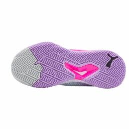 Puma|Sapatilhas de Pádel para Adultos Puma NOVA Court Branco Lilás