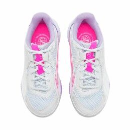Puma|Sapatilhas de Pádel para Adultos Puma NOVA Court Branco Lilás