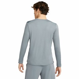 Camisola de Manga Comprida Homem Nike Dri-FIT Miler Cinzento