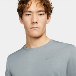 Camisola de Manga Comprida Homem Nike Dri-FIT Miler Cinzento